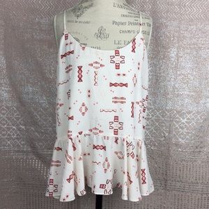 🆕 Metaphor Aztec Peplum top